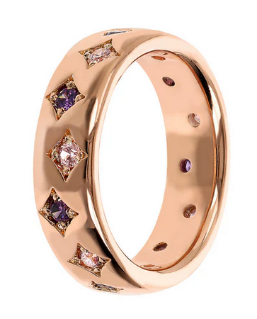 Anello Solitario Étoile N.16, ANELLO: LILLA