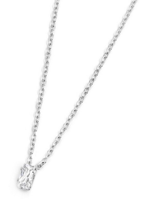 Marlu&#39; Collana con zircone baguette