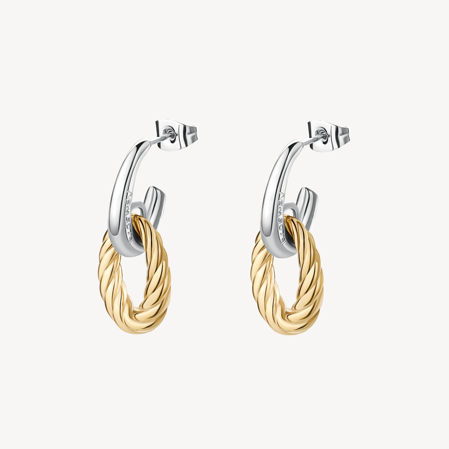 Brosway Mono Orecchino Amy, ORECCHINI: SILVER E GOLD