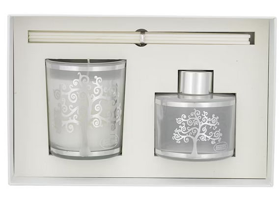 Bagutta set Candela + Profumatore Albero della Vita