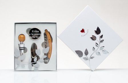 Cuore Matto set vino 4 attrezzi