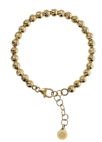 Etrusca Bracciale con Sfere Martellate