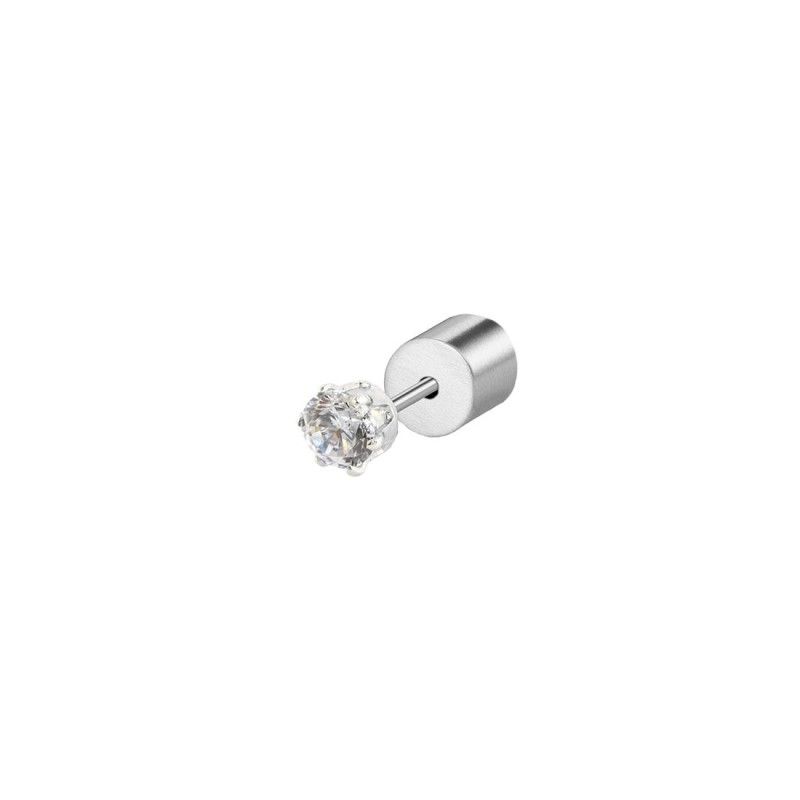 Marlù mono Orecchino a lobo con zircone 3mm
