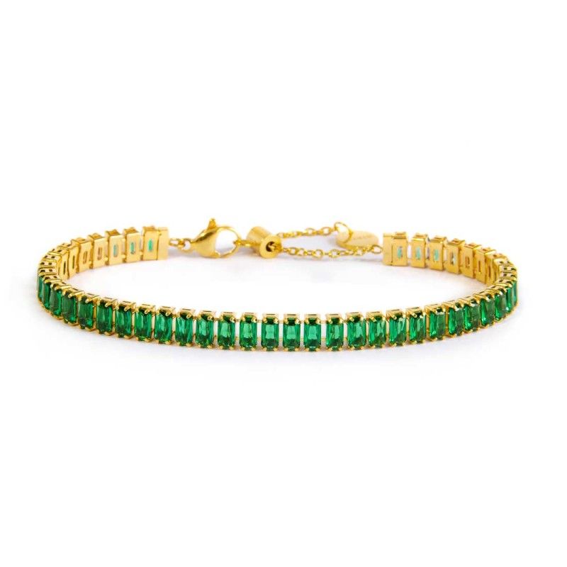 Marlù Bracciale tennis zirconi baguette
