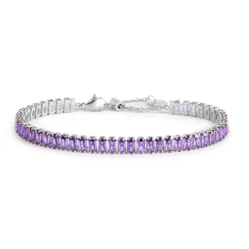 Marlù Bracciale tennis zirconi baguette