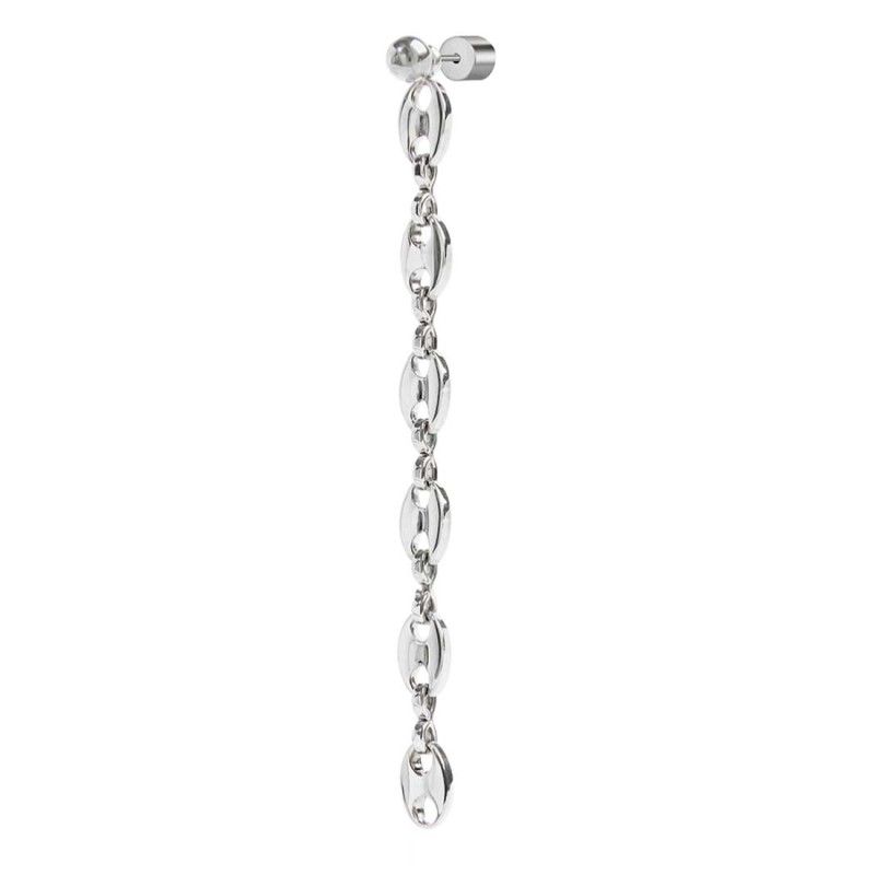 Marlù mono Orecchino pendente con catena marine