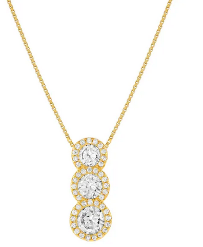 NominatioN Collana Seidivina con 3 Zirconi