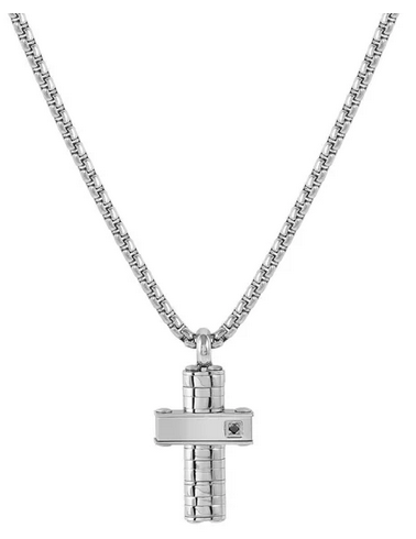 NominatioN Collana Strong Diamond Croce con diamante