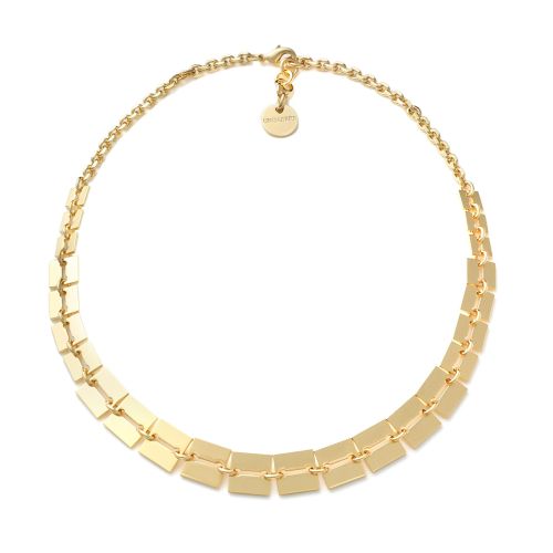 UnoAerre Collana Lux maglie quadrate