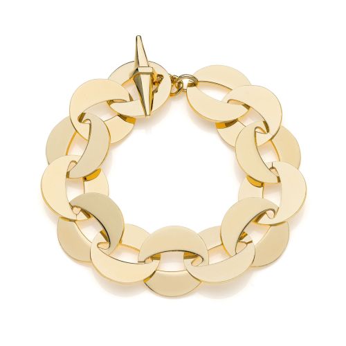 UnoAerre Bracciale catena tonda piatta Dinamica