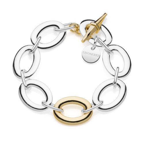 UnoAerre Bracciale bicolore Infinity