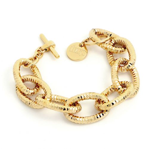 UnoAerre Bracciale in bronzo dorato