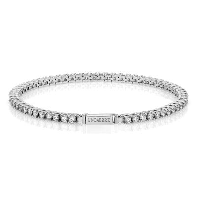 UnoAerre Bracciale Tennis in argento