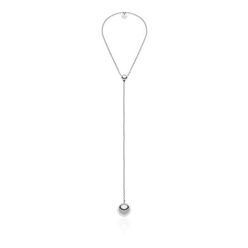 UnoAerre Collana argentata con sfera