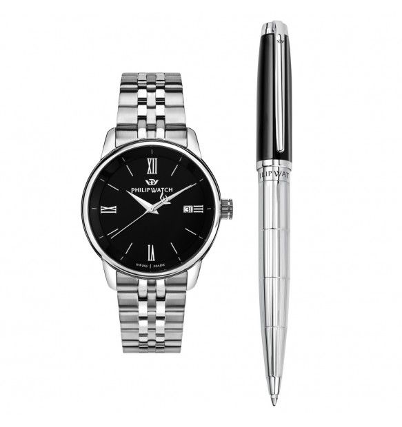 Philip Watch Anniversary gift set Orologio uomo con Penna