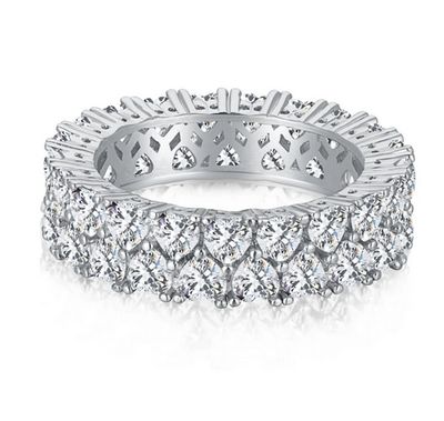 Almira Gioielli anello veretta in argento N.16