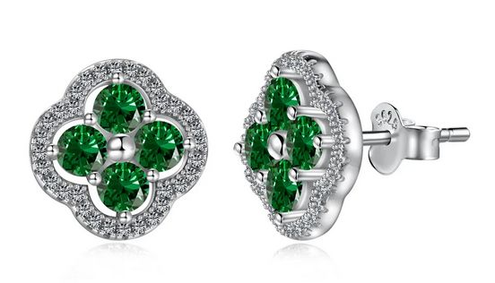 Almira Gioielli Orecchini in argento Fiore