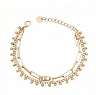 LiuJo Bracciale doppio filo