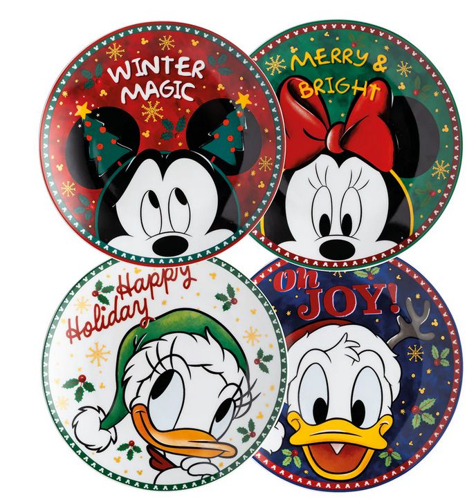 Egan Set 4 piattini dolce Winter Magic d 19