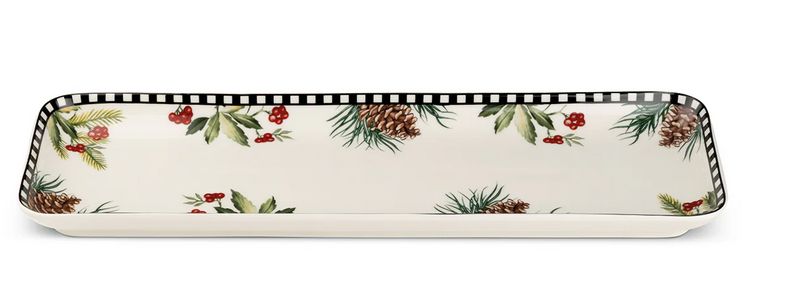 Egan Piatto Torrone Natale 33x11