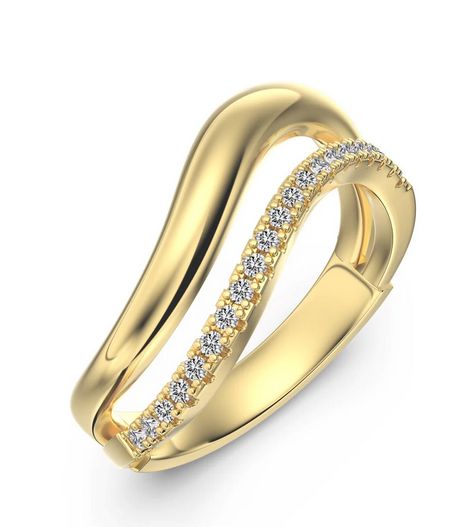 Almira Gioielli Anello Doppio Filo, Anello: 16