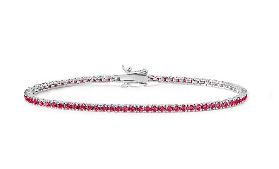 Comete Tennis in Argento e cristalli Cm.17