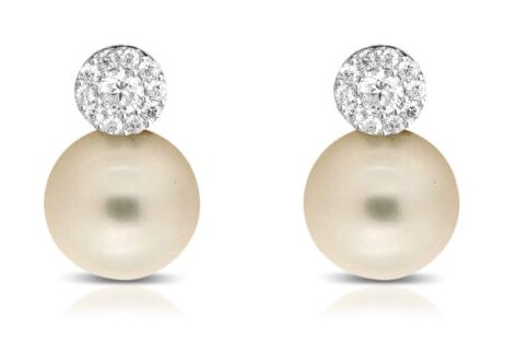 Armonia Orecchini Perla mm7/7,5 e Diamanti Armonia Orecchini Perla mm7/7,5 e Diamanti