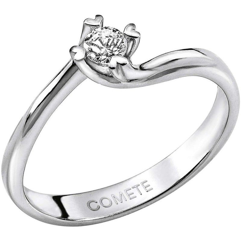 Comete anello Solitario