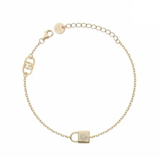 LiuJo Bracciale Lucchetto In Argento