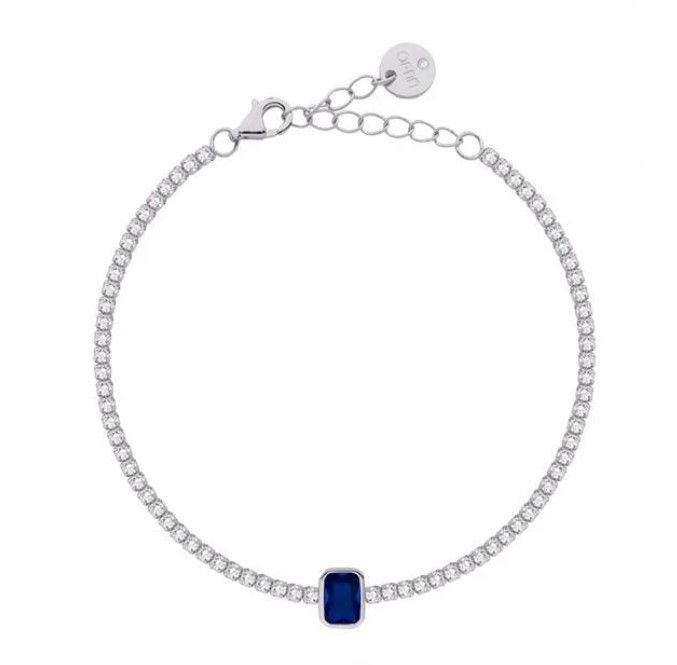 LiuJo Bracciale Tennis Donna In Argento