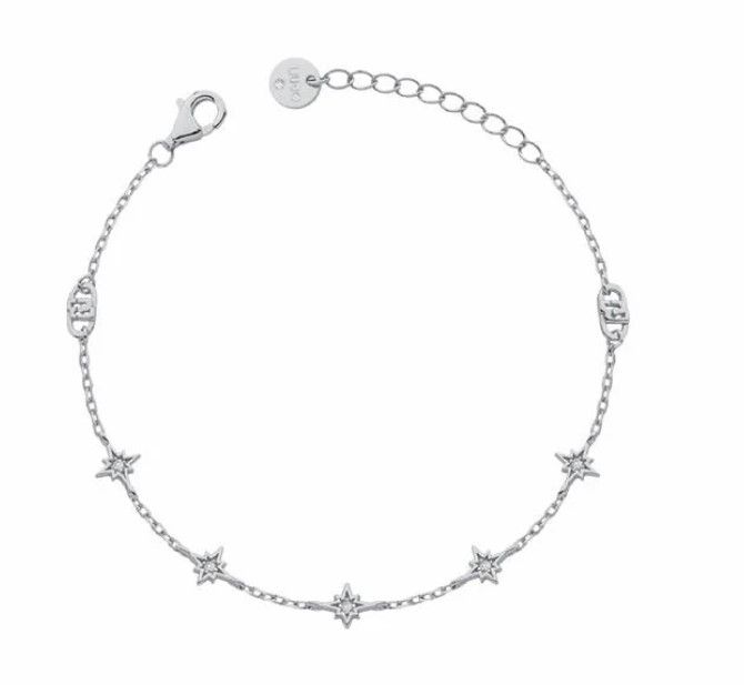 LiuJo Bracciale Stelle In Argento