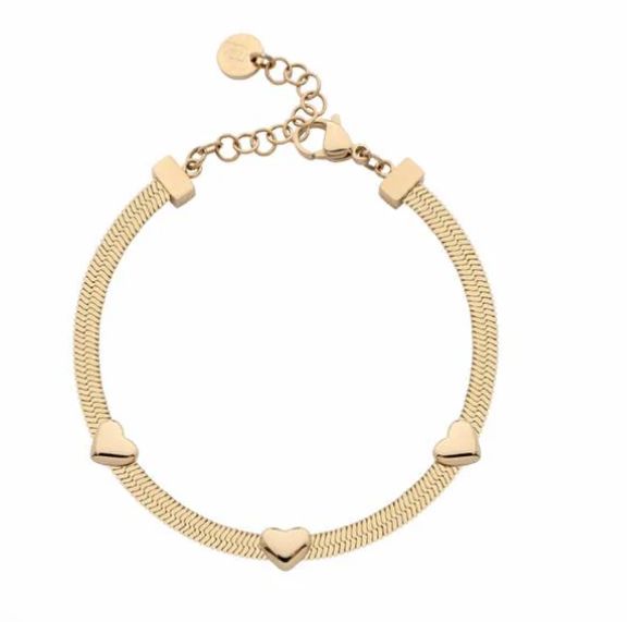 Liu Jo Bracciale Snake Con Cuori