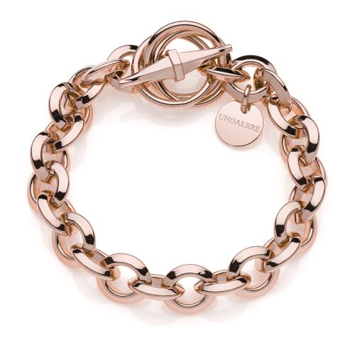 Unoaerre Bracciale catena rolò Triangoli