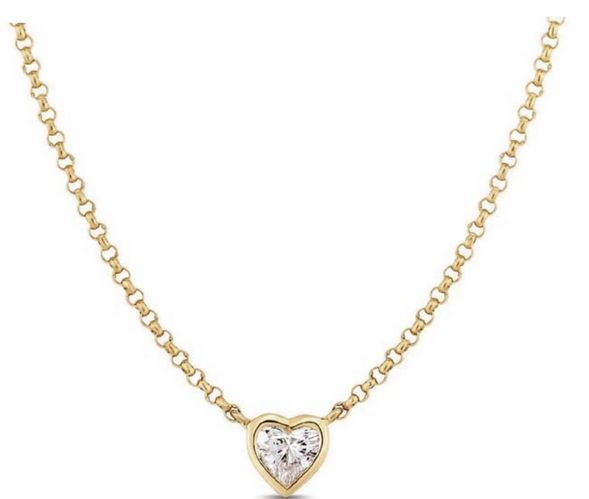 Collana Donna Liu Jo Punto Luce a cuore Zircone