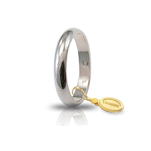 Fede Classica Gr.4 Mm 3,40, colore: Oro Bianco