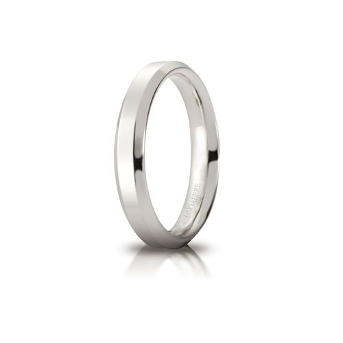 Fede Hydra Mm.4,00, colore: Oro bianco