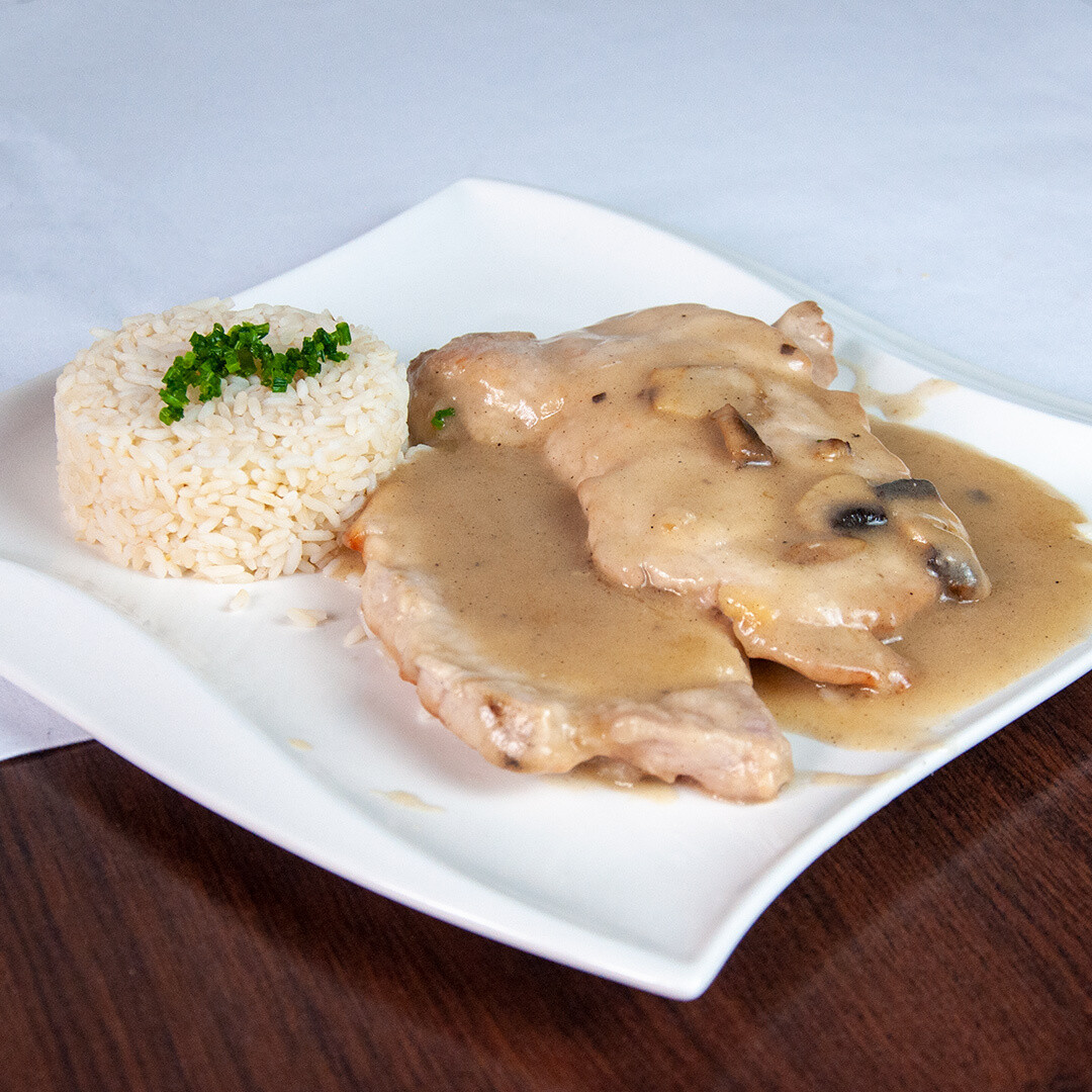 Champignonschnitzel