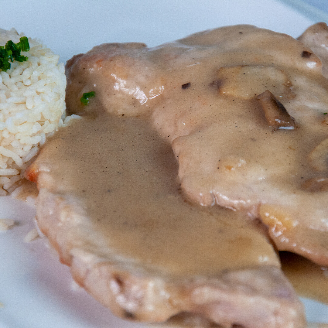 Champignonschnitzel