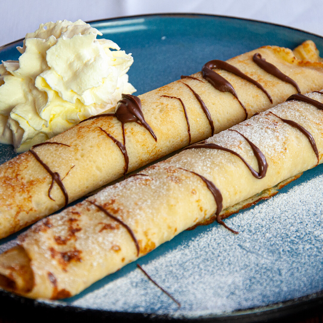 Palatschinken mit Nutella