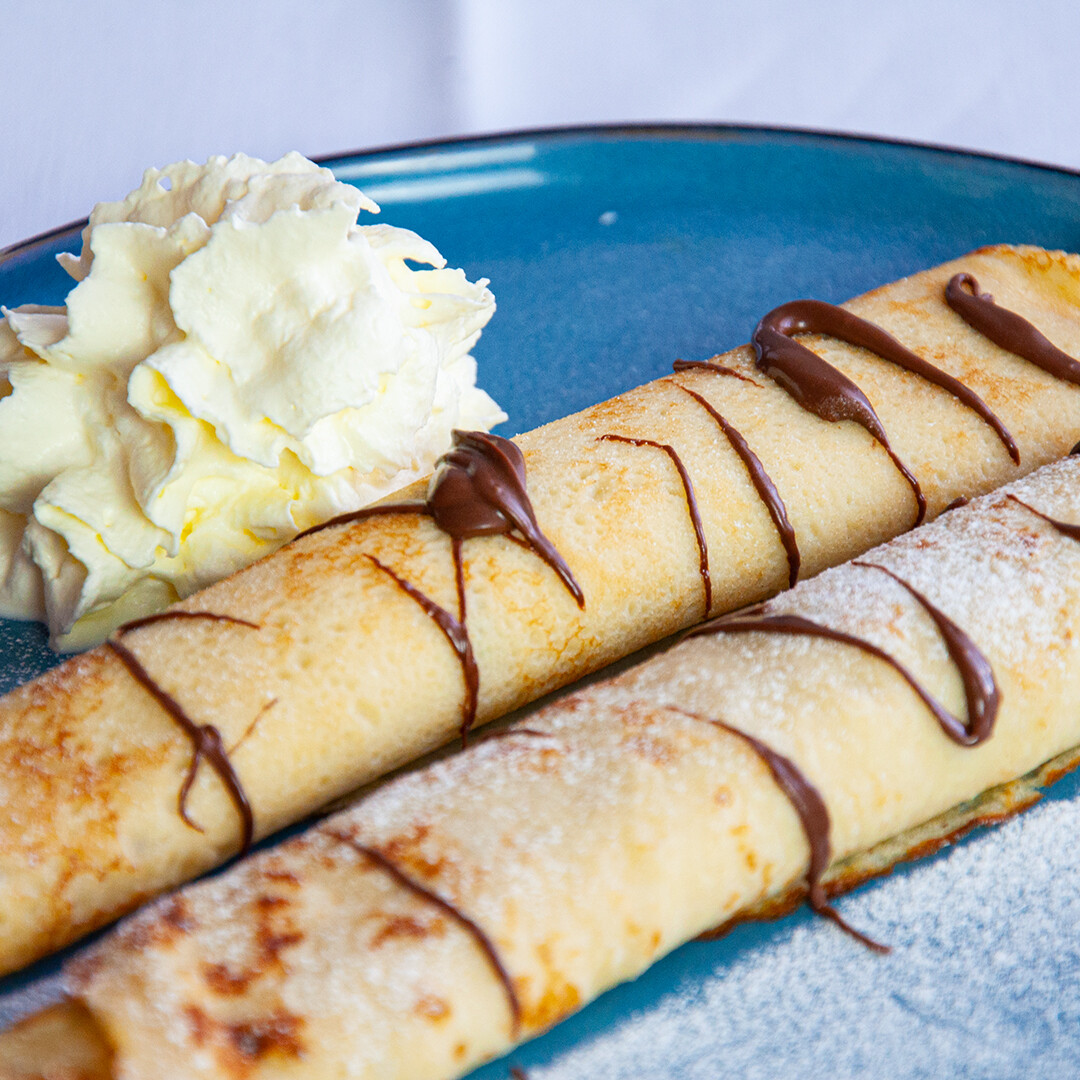 Palatschinken mit Nutella