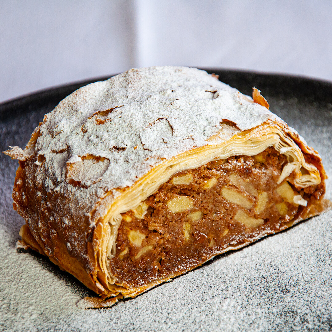Warmer Apfelstrudel