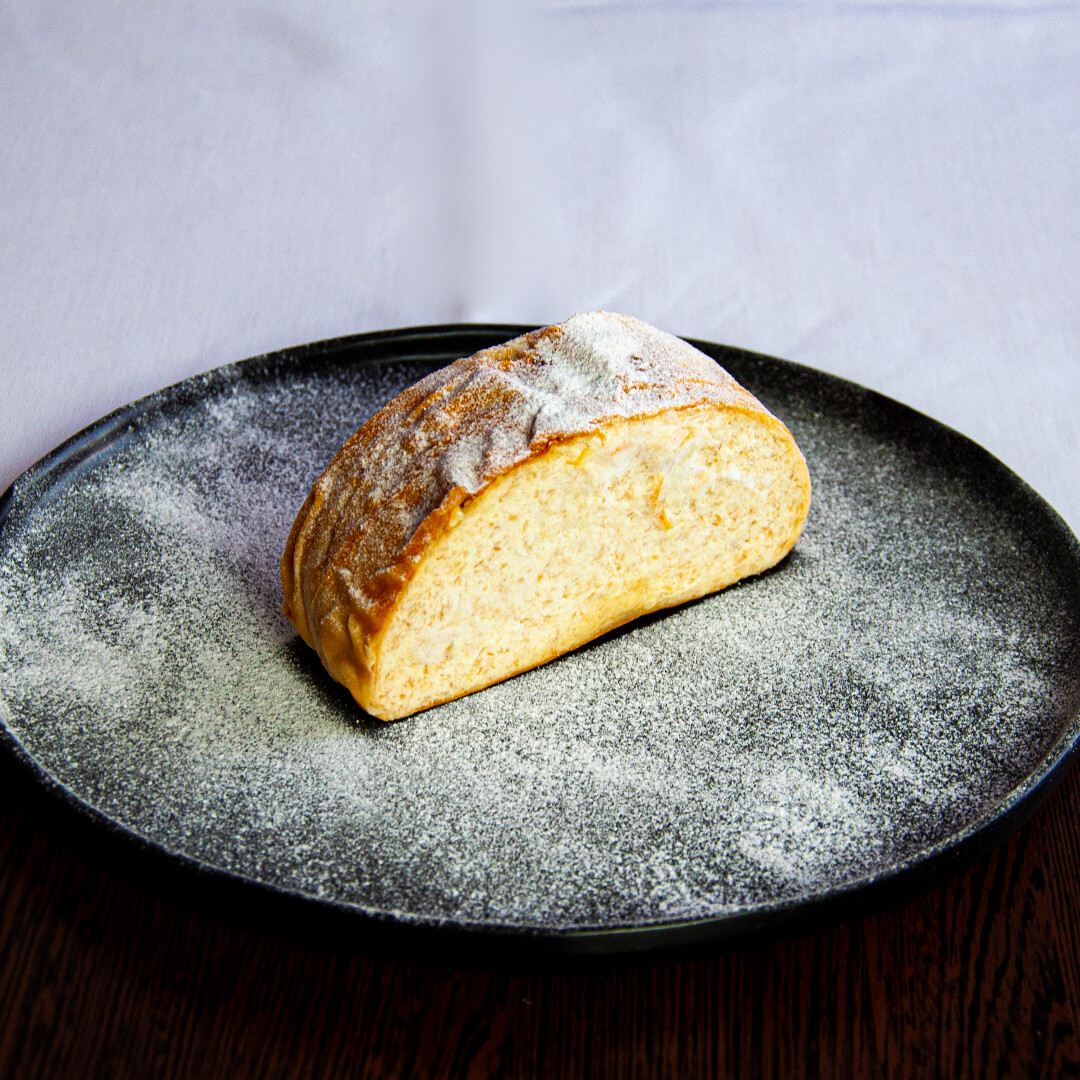 Warmer Topfenstrudel