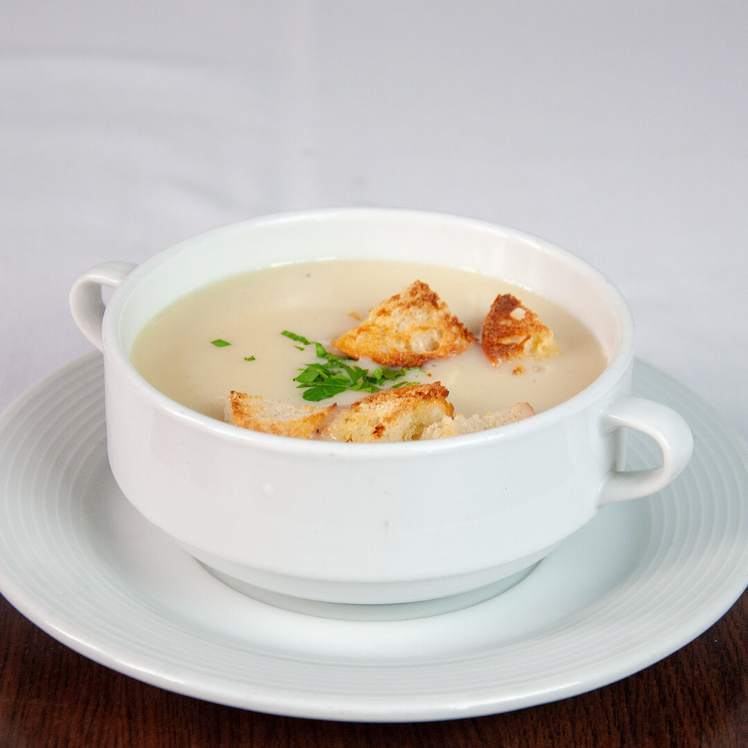 Knoblauchcremesuppe