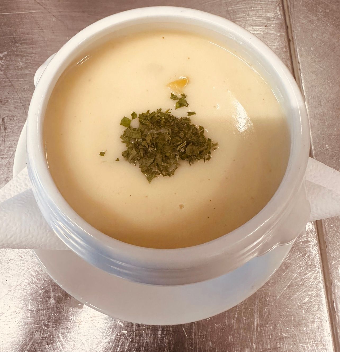 Feine Spargelcremesuppe