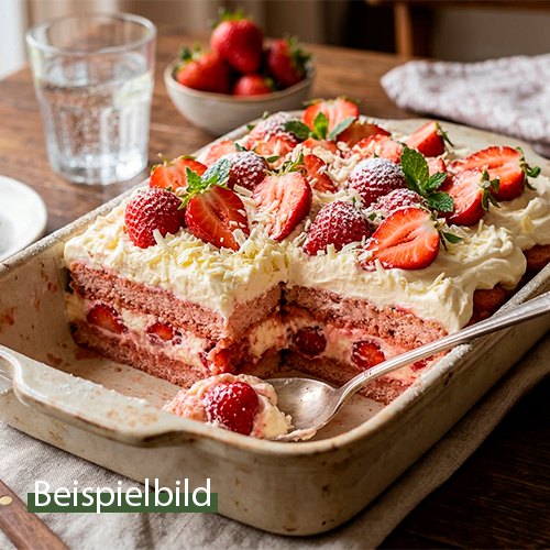 Erdbeer-Tiramisu