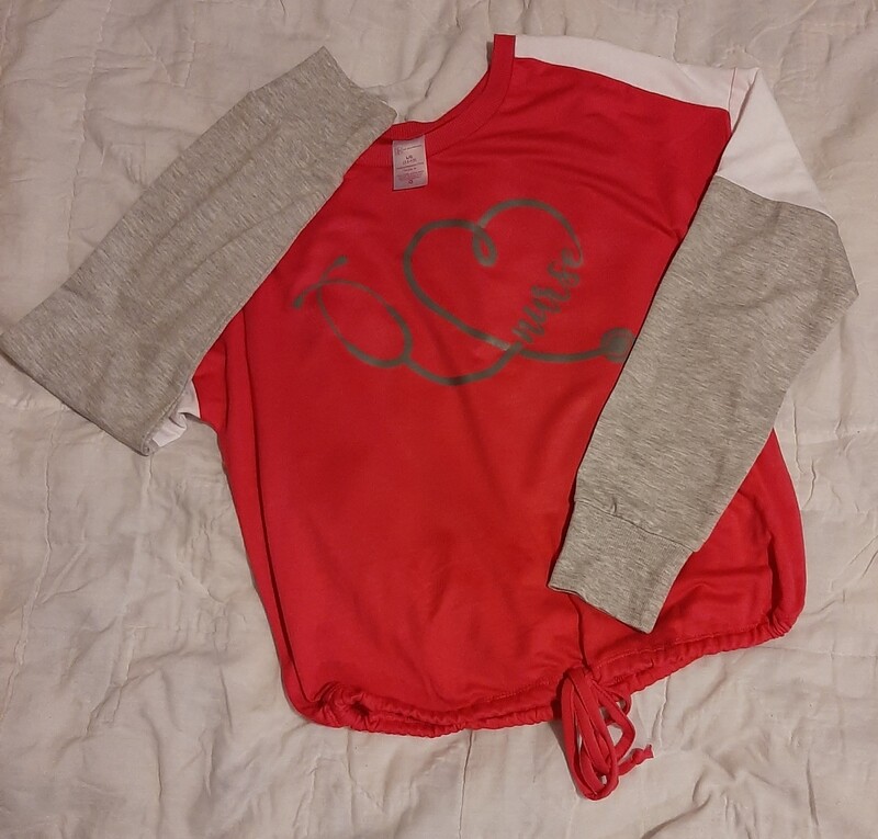 Nurse sweatshirt (size L)