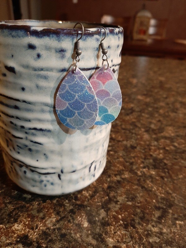 Mermaid earrings