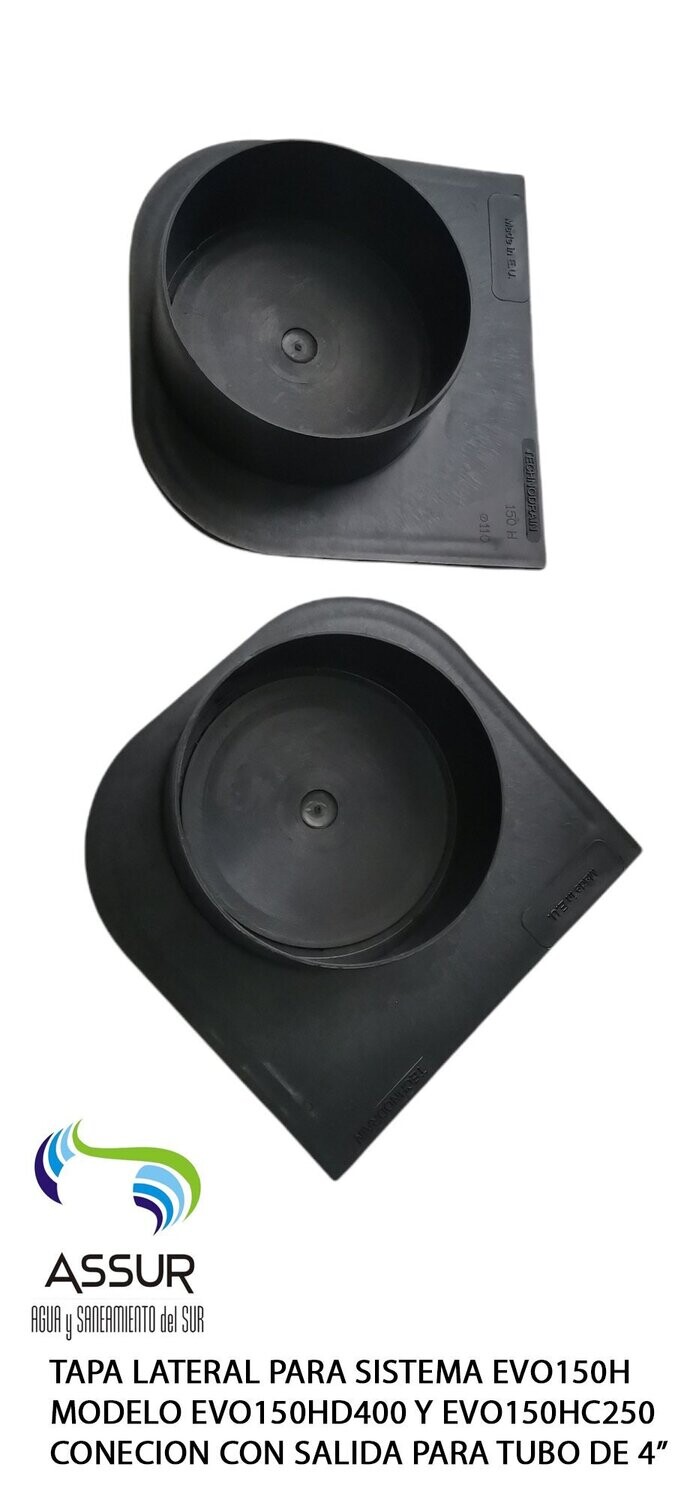 Tapa Para Canaleta De P.p Modelos Evo150hd400 Y Evo150hc250