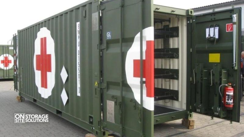 CONTENEDOR MARITIMO ADAPTADO A HOSPITAL 20 PIES