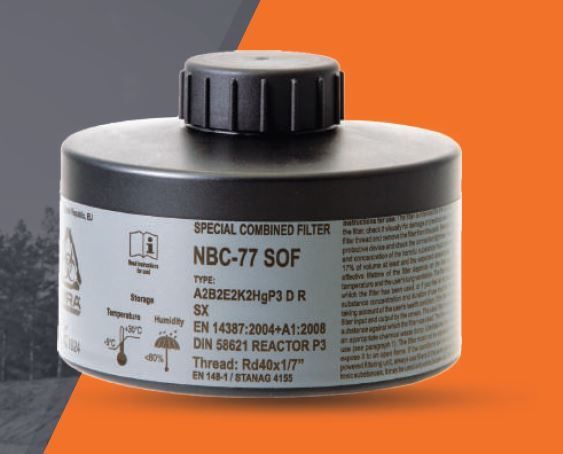 FILTRO NBC CBRN 77-SOF